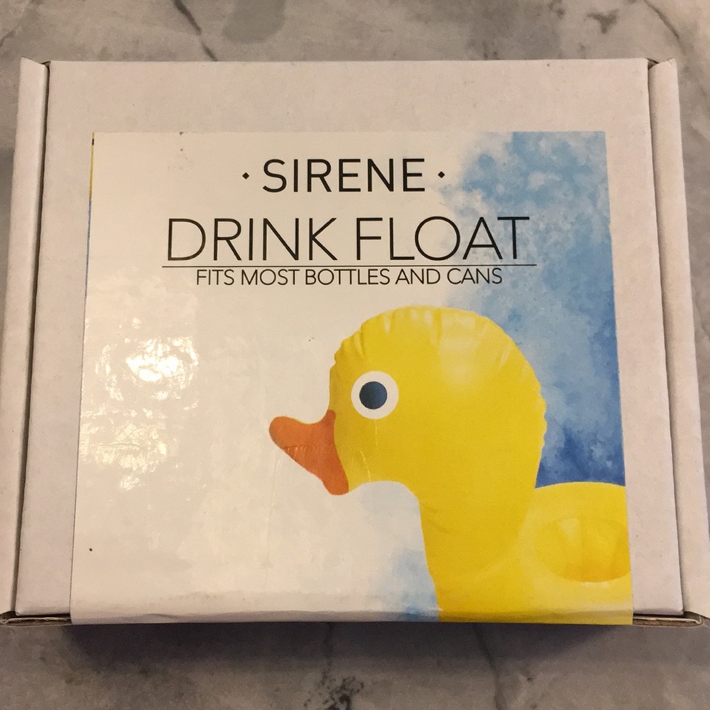 🆕Yellow duckies drink float